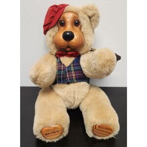 Vintage Robert Raikes Original "54191 Papa Bear" Wooden Face Doll w/ tags